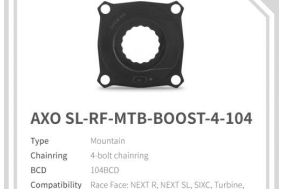 SIGEYI AXO SL 2º GEN -RF-BOOST RACEFACE MTB