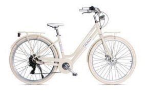 BICICLETA VIA VENETO VITORIA E-BIKE TALLA 46 BEIGE