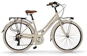 BICICLETA VIA VENETO ELEGANCE LADY 28  18vel BEIGE