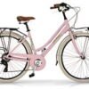 BICICLETA VIA VENETO ELEGANCE LADY 28  18vel ROSA