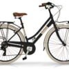BICICLETA VIA VENETO ELEGANCE LADY 28  6vel NEGRO