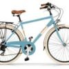 BICICLETA VIA VENETO ELEGANCE MAN 28  18vel BLUE