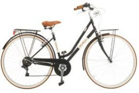 BICICLETA VIA VENETO MALAGUETA LADY 28  6vel NEGRO