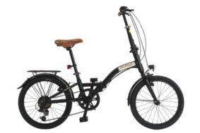 BICICLETA VIA VENETO PLEGABLE VIA 20  6VEL NEGRA