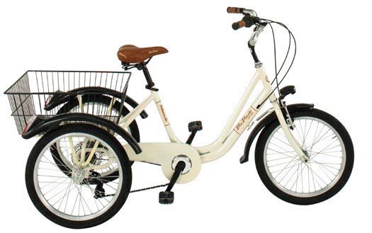 TRICICLO 20  6V STEEL BEIGE