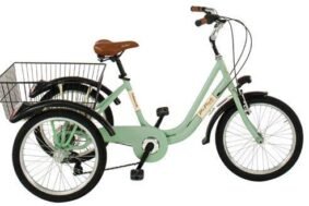 TRICICLO 20  6V STEEL VERDE