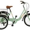 TRICICLO 20  6V STEEL VERDE ELECTRICO