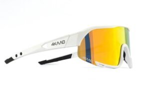 GAFAS 4KAAD PULSE RACE WHITE REVO GOLD 