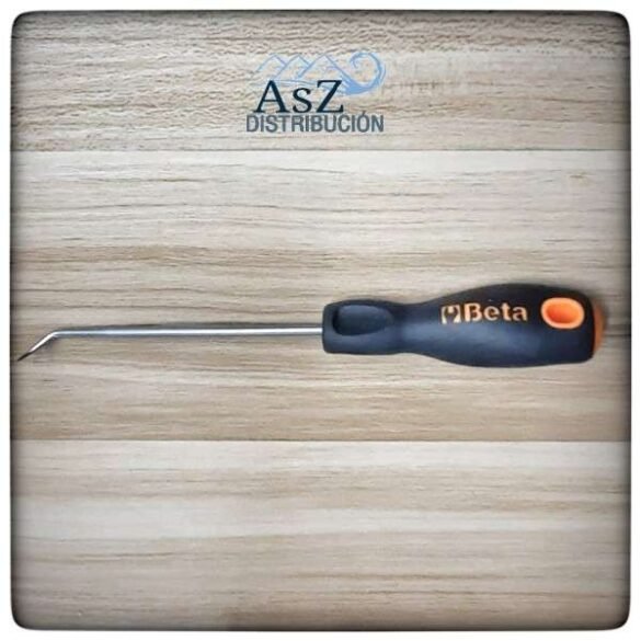 Aguja de precisión doblada en 90  corta con mango