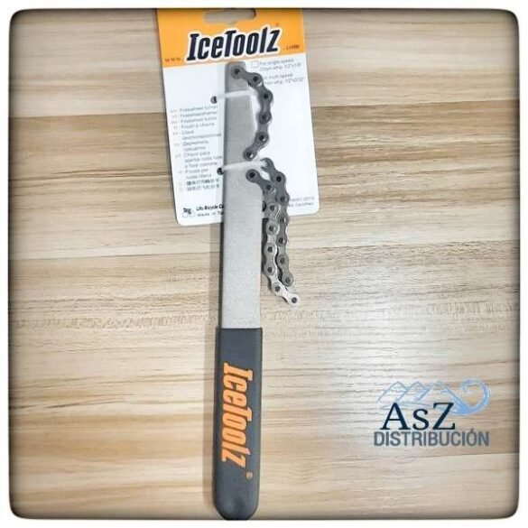 Llave para desmontar piñon Icetoolz Negro