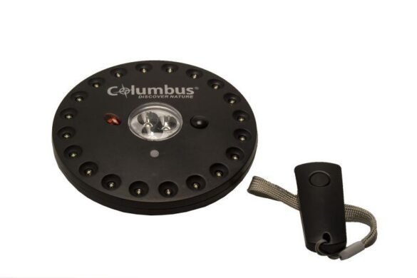 COLUMBUS Lampara para Tienda de Campaña CL1 NEGRO
