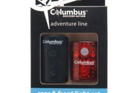 COLUMBUS REAR & FRONT BIKE LIGHT SET