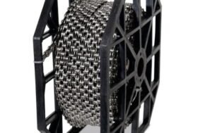 ROLLO CADENA KMC 50MM PLATA/NEGRO