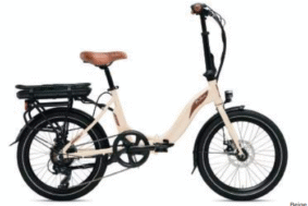BICICLETA VIA VENETO E-VIA BIKE 20" BEIGE
