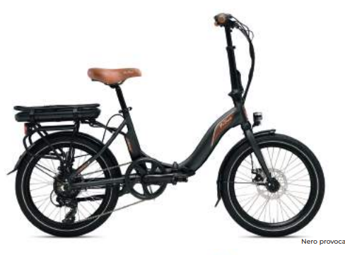 BICICLETA VIA VENETO E-VIA BIKE 20" NEGRO