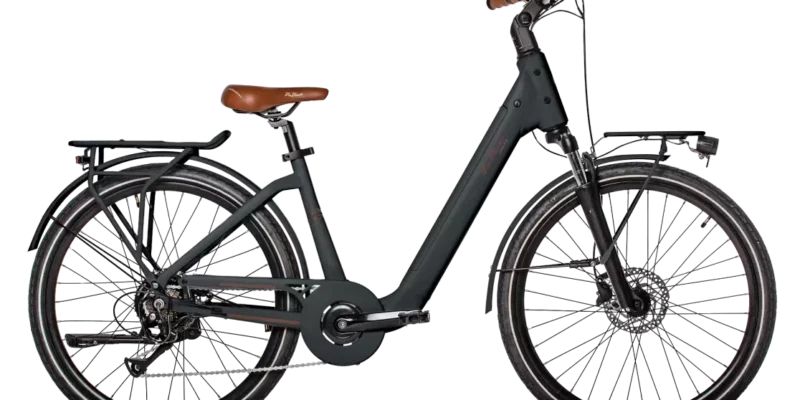 BICICLETA VIA VENETO AMATA E-BIKE LADY 26" NEGRO