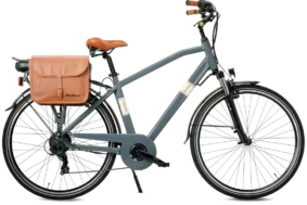 BICICLETA VIA VENETO CLASSIC E-BIKE MAN 28" GRIS