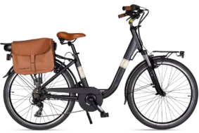 BICICLETA VIA VENETO CLASSIC E-BIKE LADY 28" NEGRO