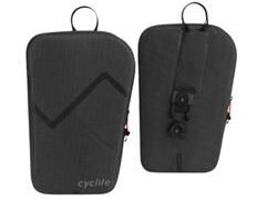 CYCLITE JGO BOLSA HORQUILLA NEGRO  2u  3 1L
