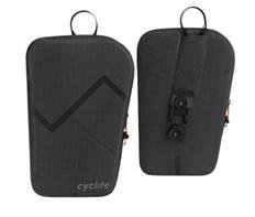 CYCLITE JGO BOLSA HORQUILLA NEGRO  2u  3 1L