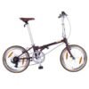 DAHON BOARDWALK D7 BICICLETA PLEGA 7 VEL CHOCOLATE