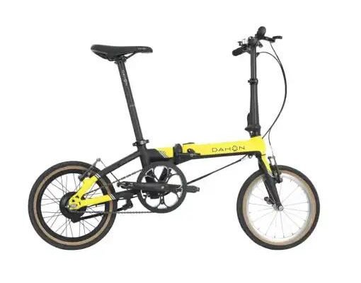 DAHON K-FEATHER ELÉCTRICA PLEGABLE 1V AMARILLO 16 