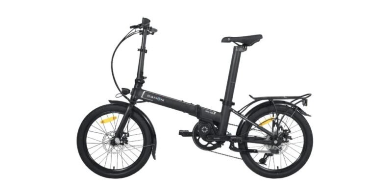 DAHON UNIO ELÉCTRICA PLEGABLE 9 VEL NEGRO