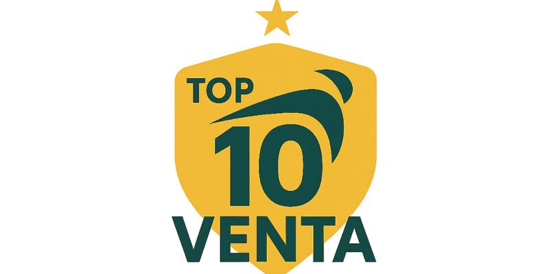 #TOP TEN VENTAS