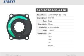 SIGEYI AXO ROTOR 30 4-110BCD